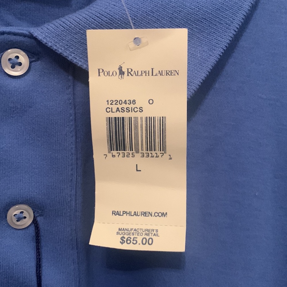 NWT Polo by Ralph Lauren - The Interlock Shirt (Size L) - Picture 2 of 4